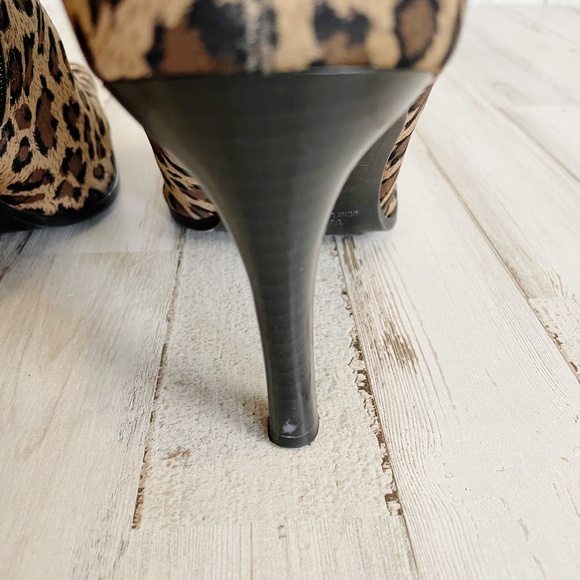 Fioni | Leopard Print Heel Sock Booties | Size: 8.5 - Picture 10 of 10
